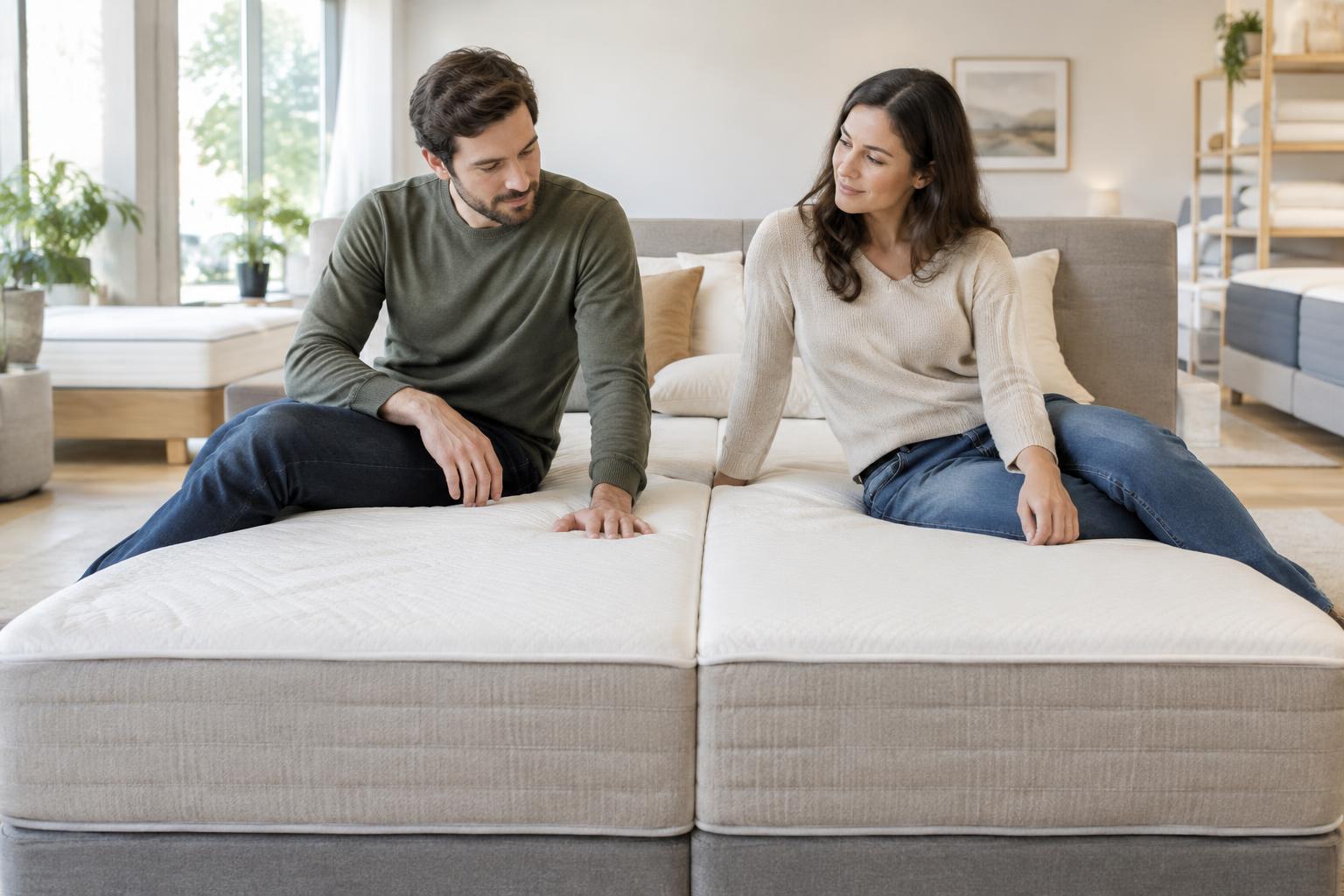Buying a Mattress for Two People With Different Preferences