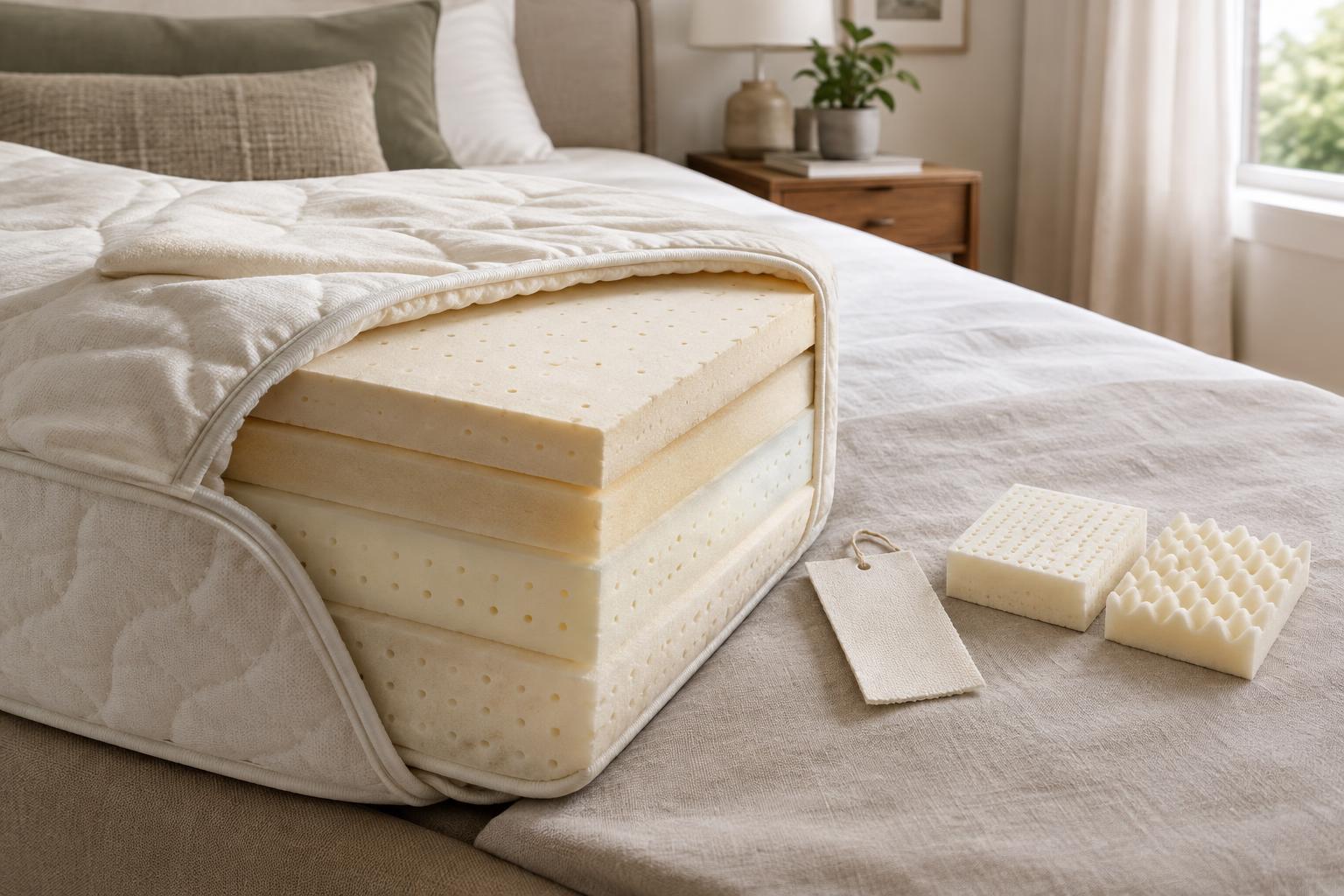 How to Read Latex Mattress Labels: Content, Processing and Layer Details