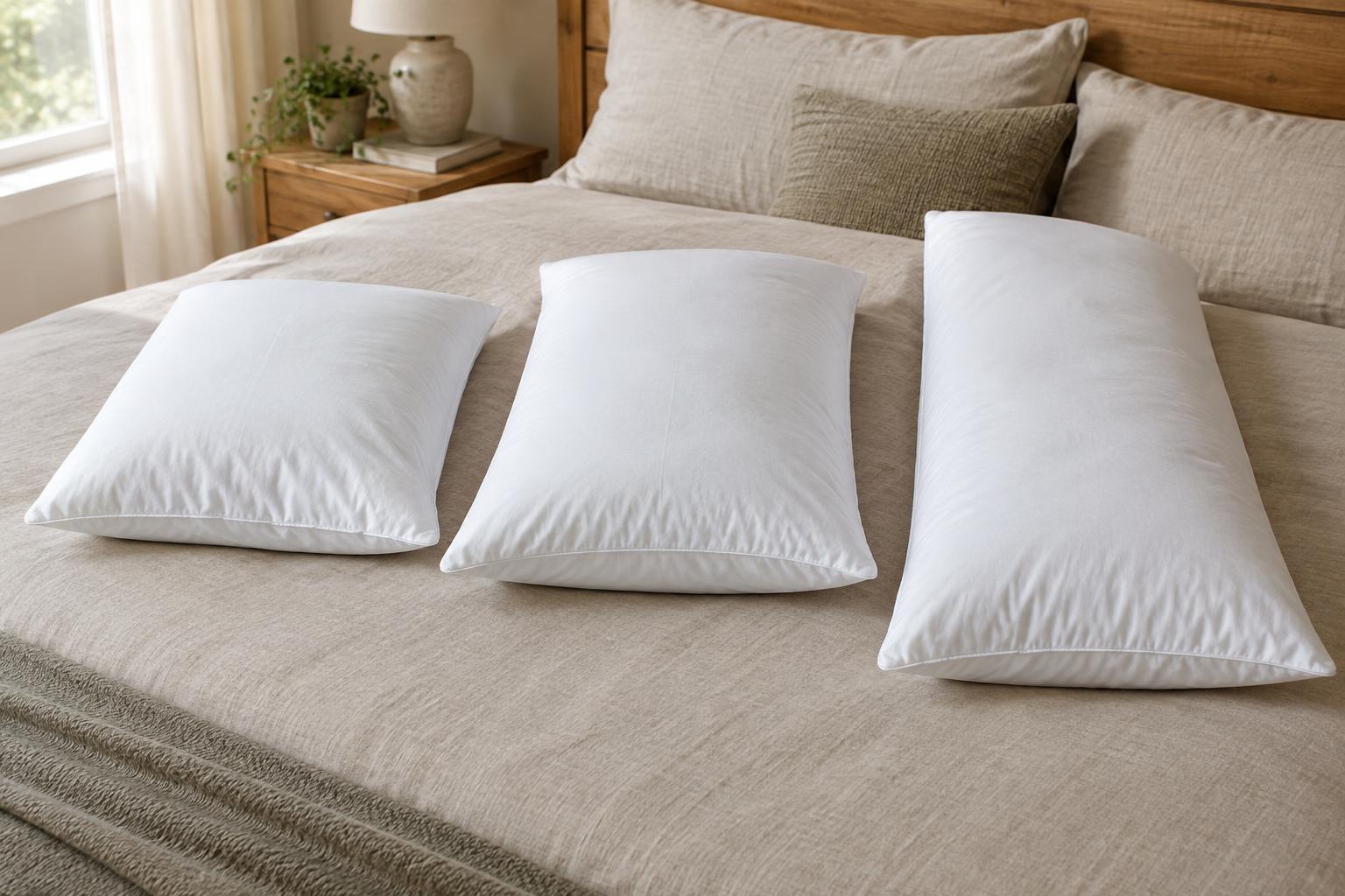 Standard, Queen and King Pillow Sizes: Choosing the Right Fit