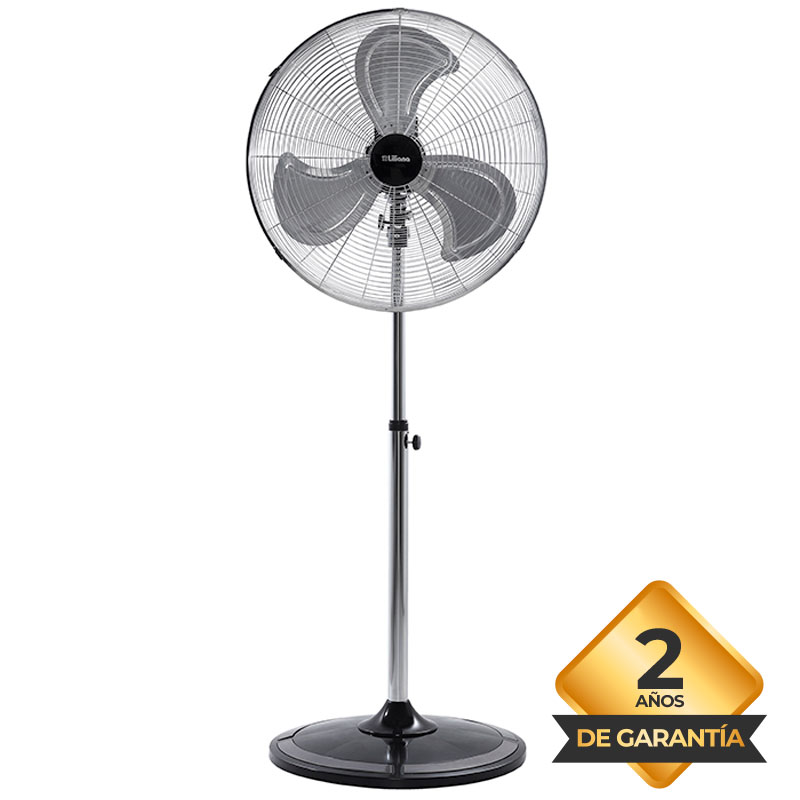 Ventilador, de, Pie, Metálico, 22, pulgadas, Motor, Potenciado, 130, watts, Liliana, vvpc22, novogar.