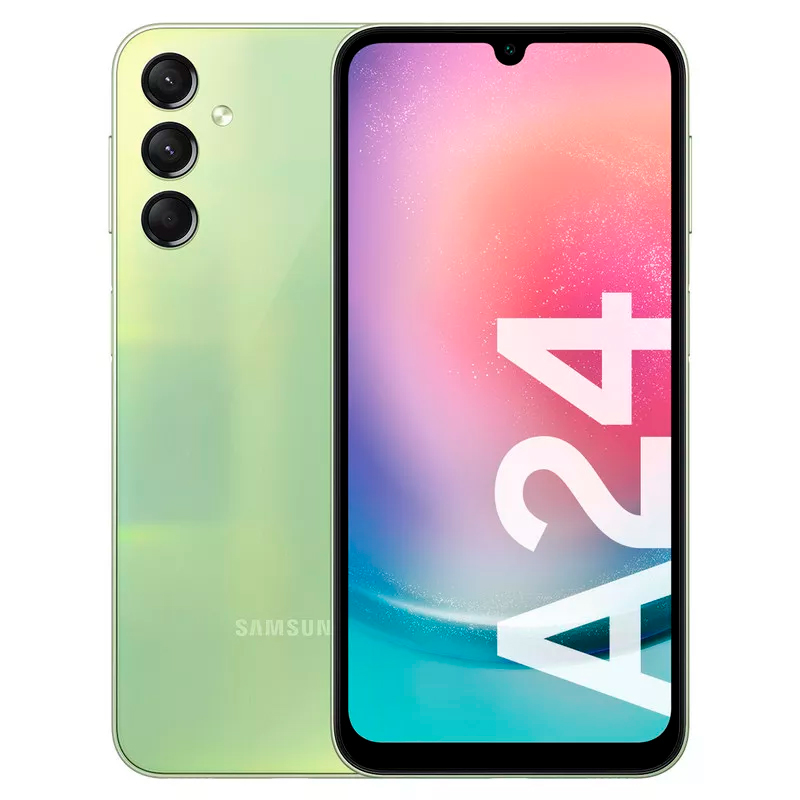 celular, celulares, smartphone, smartphones, libre, libres, liberado, liberados, samsung, galaxy, a24, 4g, 6gb, 128gb, green, Verde, SM-A245-128GB-V.