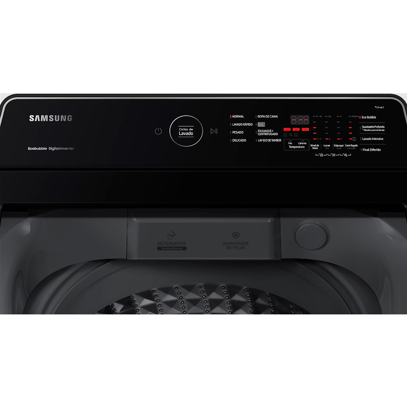 lavarropa, lavarropas, automático, automáticos, inverter, samsung, carga, superior, fuzzy, 7.5kg, 700rpm, blanco, SAWA75C5441BW, WA75C5441BW, novogar.