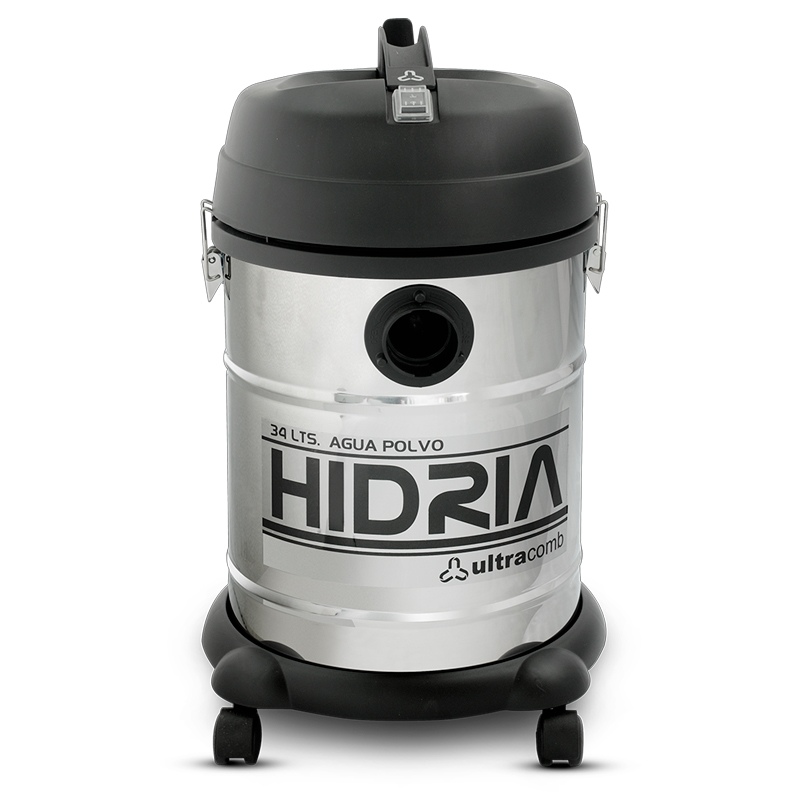 aspiradora, aspiradoras, de tacho, tacho, ultracomb, acero inoxidable, acero, inoxidable, 34l, 34 litros, 1400w, potencia, AS-4314.