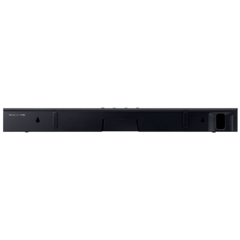 barra de sonido, barra, de, sonido, soundbar, samsung, essential, b-series, woofer, woofer incorporado, bluetooth, HW-C400, negro, negra,.