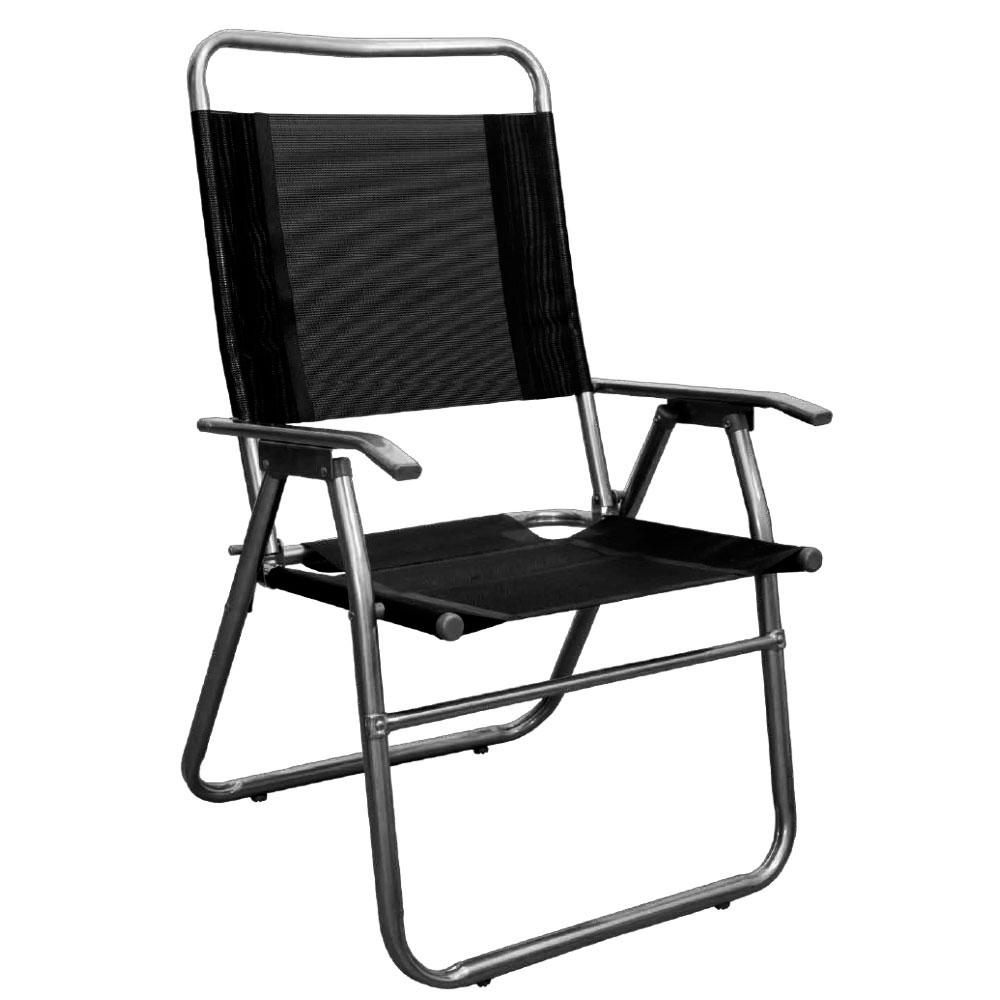 reposera, reposeras, sillon, sillones, de playa, playa, de jardín, para playa, para jardin, descansar, respaldo, alto, coversol, de caño, caño, negro, negra, CA-10009-NEGRO, 10009.