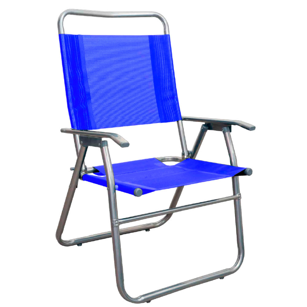 reposera, reposeras, sillon, sillones, de playa, playa, de jardín, para playa, para jardin, descansar, respaldo, alto, coversol, de caño, caño, azul, CA-10009-AZUL, 10009.