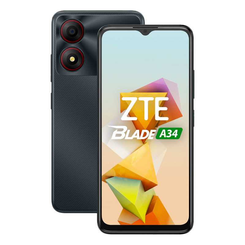 celular, celulares, smartphone, smartphones, zte, a34, libre, libres, liberado, liberados, gris, 2gb, 64gb. procesador, octa, core, o-core, octa-core, A34-GRIS.